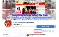 Hơn 2,3 triệu lượt tương tác Fanpage tỉnh Bắc Ninh     